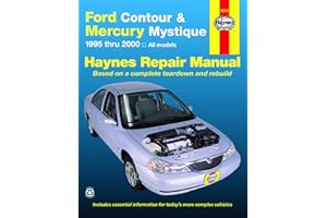 Ford Contour & Mercury Mystique (95-00) Haynes Repair Manual (USA) (Paperback)
