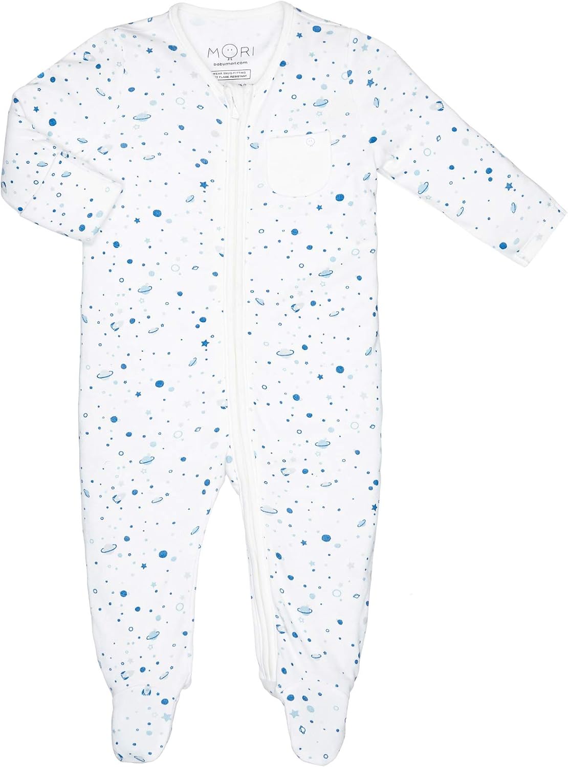 zip through sleepsuit