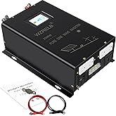 Split Phase Power Inverter 2500W 36V Pure Sine Wave Inverter,Peak 5KW, 36VDC to 120V/240VAC,High Efficiency up to 91.6%,LCD Display, high Frequency Inverter for Off Grid System