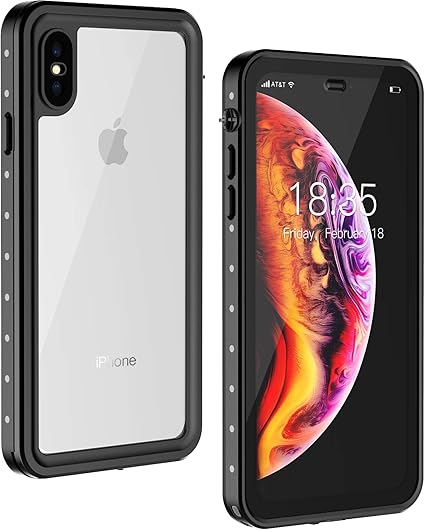 Amazon Com Gocool Iphone Xs Max Waterproof Case With Built In