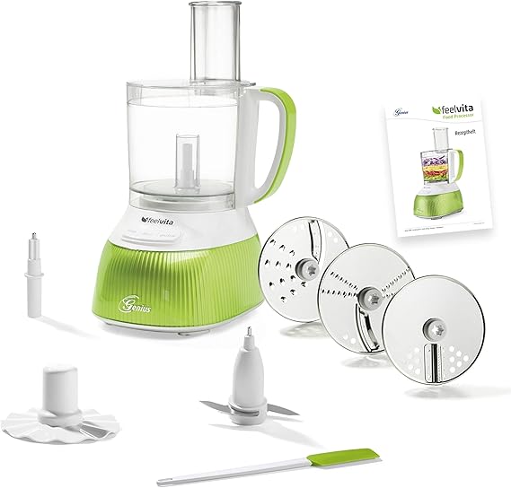 Genius Feel Vita Food Processor 12 pièces Robot de cuisine 11