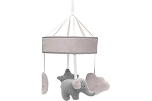 Kate & Milo Elephant Mobile, Gender-Neutral Sky Mobile for Baby Nursery, Baby Sleep Accessory, Gift For New And Expecting Parents
