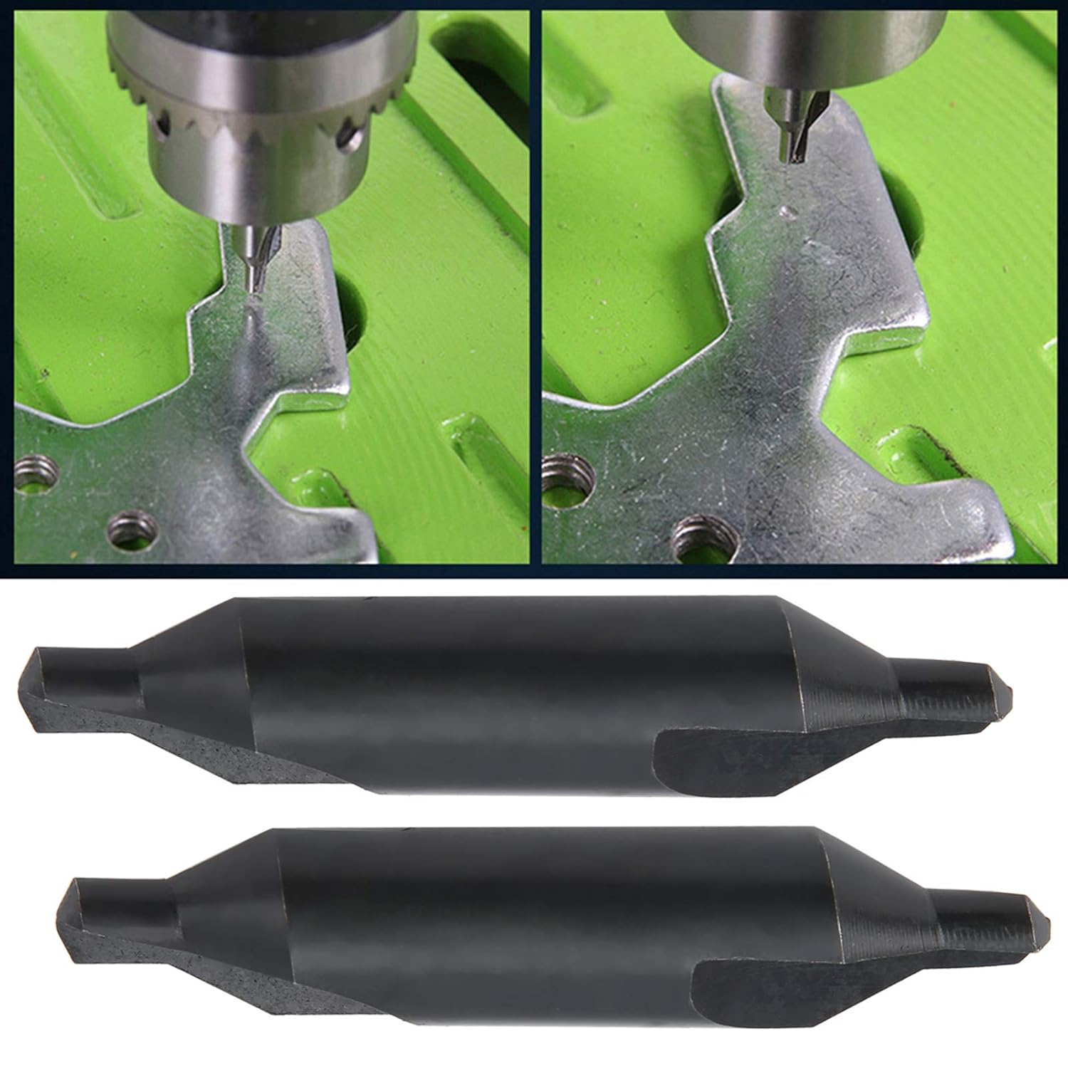 6mm Centering Drill Bits, Centering Drill Bits, 2Pcs High Hardness