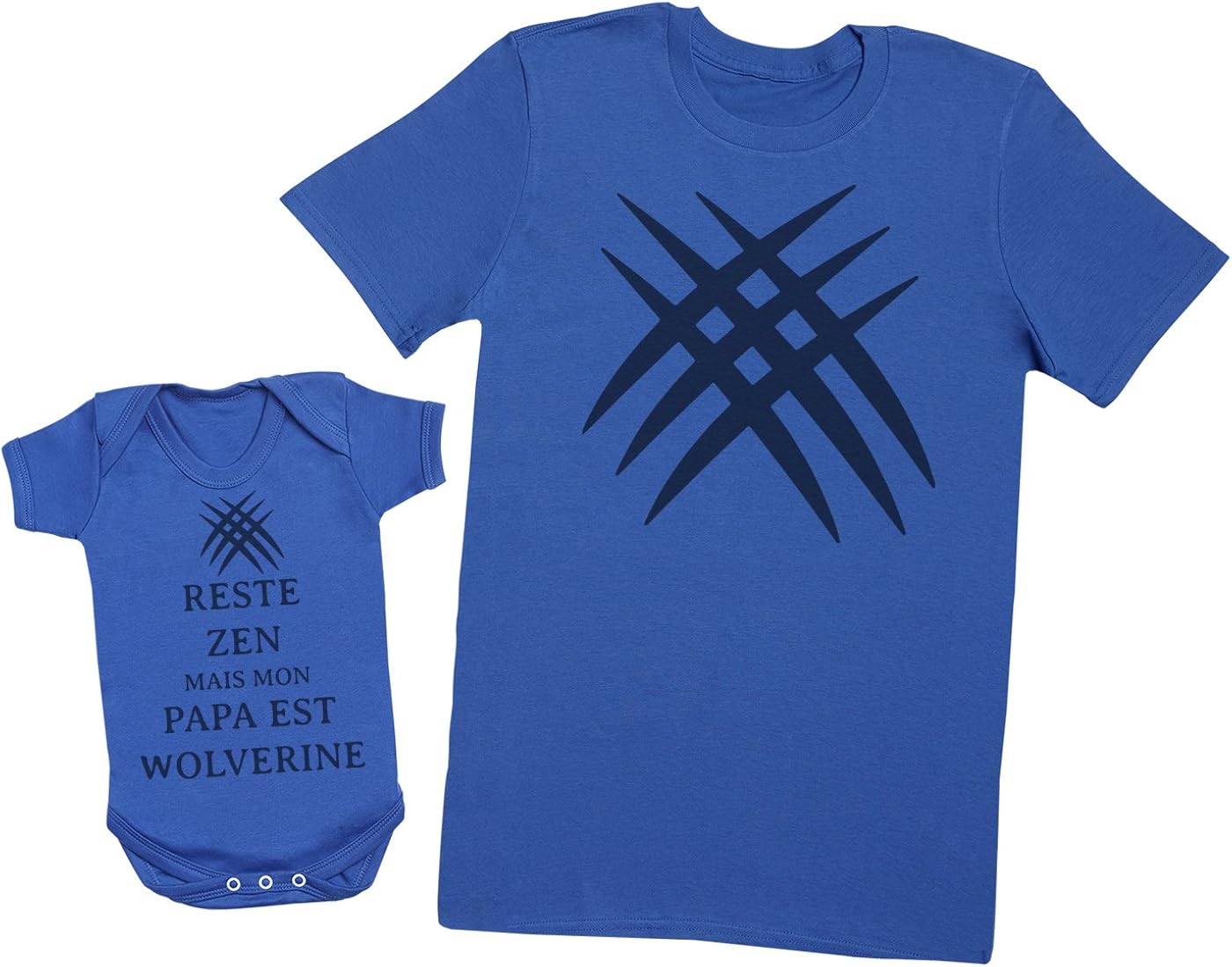 Masaya Viyana Com Bodys Et Combinaisons Bebe Fille 0 24m Ensemble Pere Bebe Cadeau Hommes T Shirt Body Bebe Reste Zen Mais Mon Papa Est Wolverine Livre Pour La Fete Des Peres