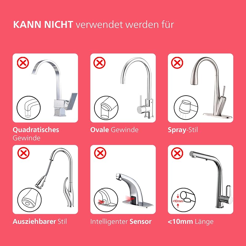Water Ontap Wasserhahnfilter AWP3754/10 Ultrafiltration reduziert Chlor Blei Pestizide Mikroplastik und Chemikalien eliminiert bis zu 99,99 Prozent 1200 L Filtrationskapazität — Foto 7 von 7