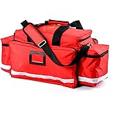 Aurelius Large Capacity First Aid Responder Bag Empty EMT Trauma Bag,Emergency Supplies Not Included (Longer)