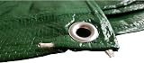 Cost Wise 3m x 3m Royal Green Waterproof Tarpaulin Tarp Garden Camping Car view 4