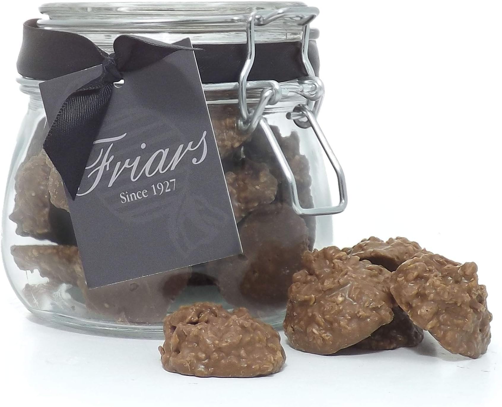 Milk Chocolate Coconut Macaroons Gift Jar