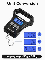 HEETA Fish Scale, 110lb/50kg Digital Portable