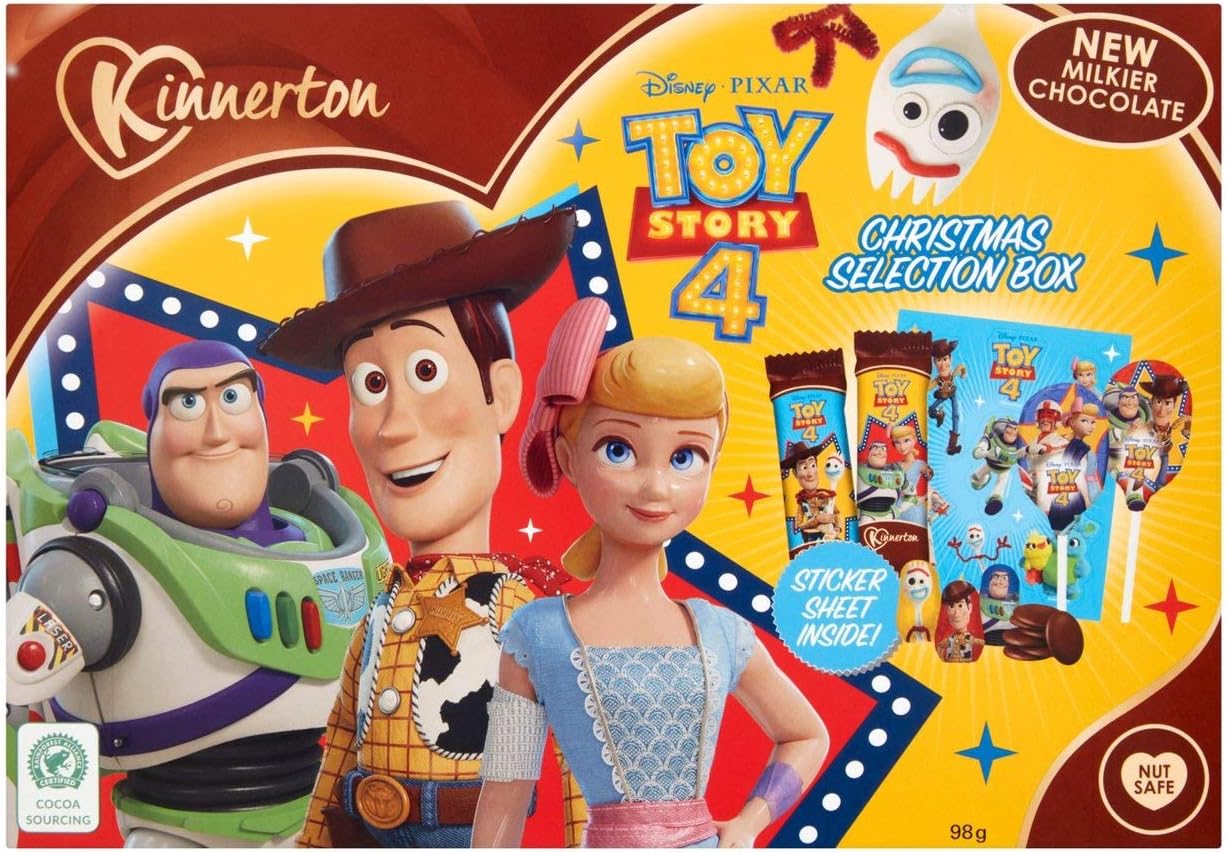 Toy Story 4 Christmas Milk Chocolate Selection Box 98g