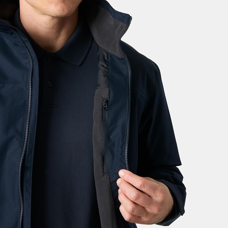 Men's Halifax Crew Midlayer Jacket 597 Navy L L — foto 3 di 8