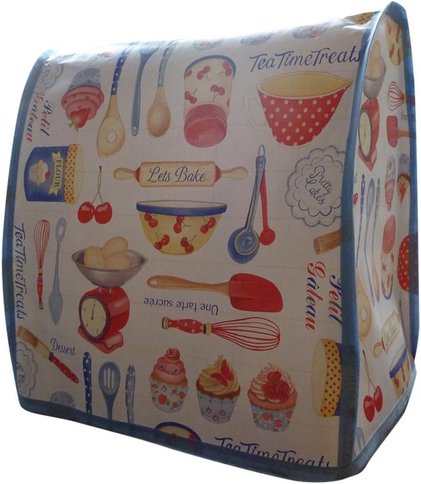 Retro 50s Baking PVC Food Mixer Appliance Cover