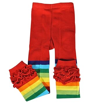 baby rainbow tights