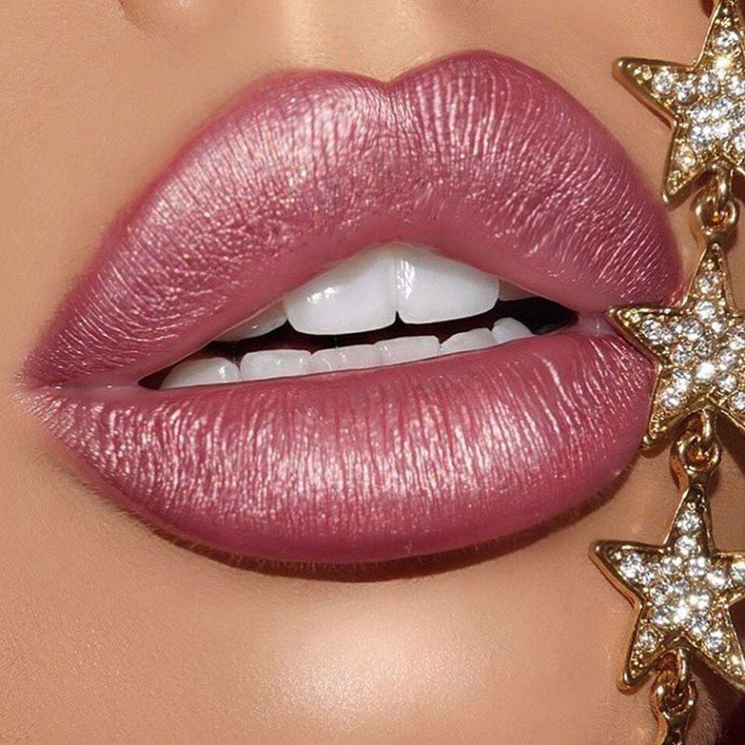 Liquid Metallic Lipstick Matte Waterproof Kissproof Long Lasting
