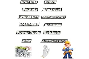 Magnetic Tool Box Labels, 12/24/36/48 Pack Magnetic Toolbox Labels, 3D Printed Magnetics Tool Box Label, Easy to Stick and Re