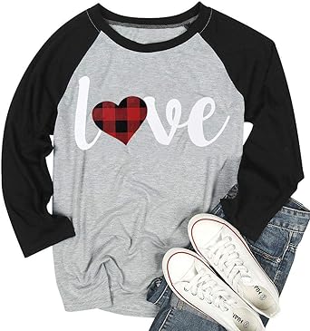 womens graphic baseball tee