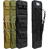 Rifle Bag, Tactical Long Rifle Backpack, Portable Shotgun Case for Firearm Storage and Transportation, Suitable for Outdoor Hunting Shooting