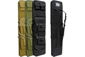 RUBY.Q Rifle Bag, Tactical Long Rifle Backpack, Portable Shotgun Case for Firearm Storage and Transportation, Suitable for Outdoor Hunting Shooting