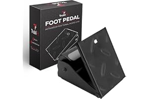 TRUBLIFIT Foot Pedal Activator for Tonal Home Gym - Solid Metal Foot Pedal Adapter for Tonal Bar Controller - Must Have Accessory for Tonal (Tonal Bar Control Module not Included)