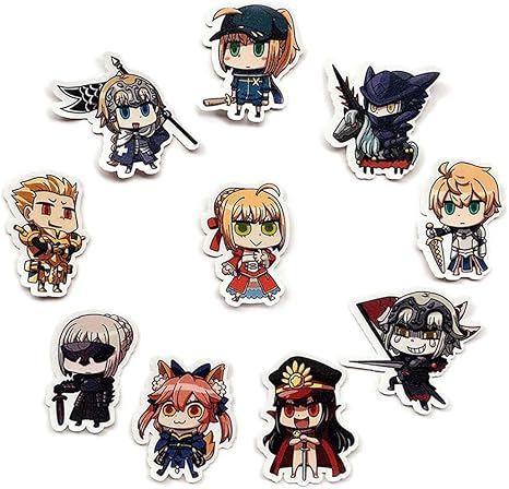 Amazon Co Jp Fate Grand Order フェイト グランドオーダー ステッカーセット シール 43枚入 マシュ フォウ アルトリア アルテラ エイプリルフール絵 防水ステッカー 厚め キラキラ ピカピカ グッズ かわいい Diy 手紙 カレンダー 繰り返し貼り付け可能 ホビー