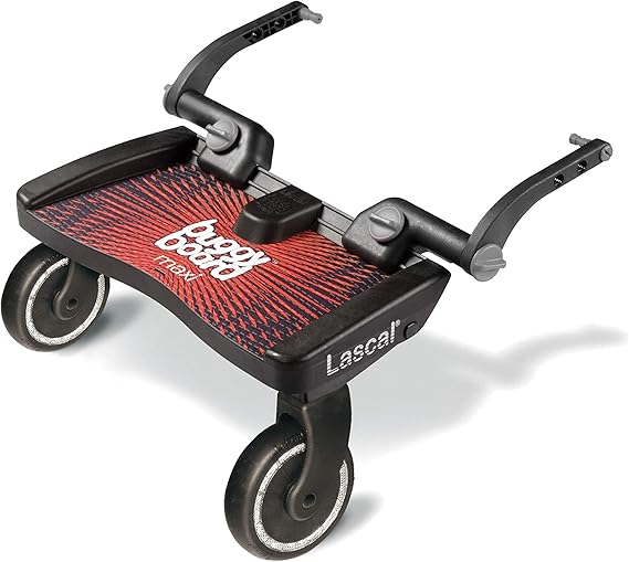 Planche à Roulette Rouge pour poussette