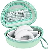 Hard Headphone Case for Beats Solo 4/3 / 2, Studio Pro, Studio 3, Over Ear Headphone Carrying Case with Storage Cable Bag Strap for Travel