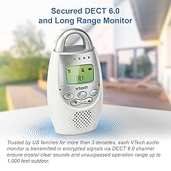 VTech Communications DM221 Audio Baby Monitor with