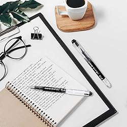 EYEYE Disposable Fountain Pens Fine Point, 8 Pack