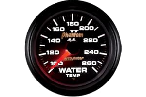 Auto Meter 7555 Phantom II Full Sweep Electric Water Temperature Gauge
