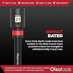 Olsa Tools Locking Impact Socket Extension