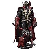 McFarlane Toys Mortal Kombat 2 Spawn Action Figure | Mortal Kombat Spawn 7 Inch Action Figure Wave 2 - Spawn with Mace