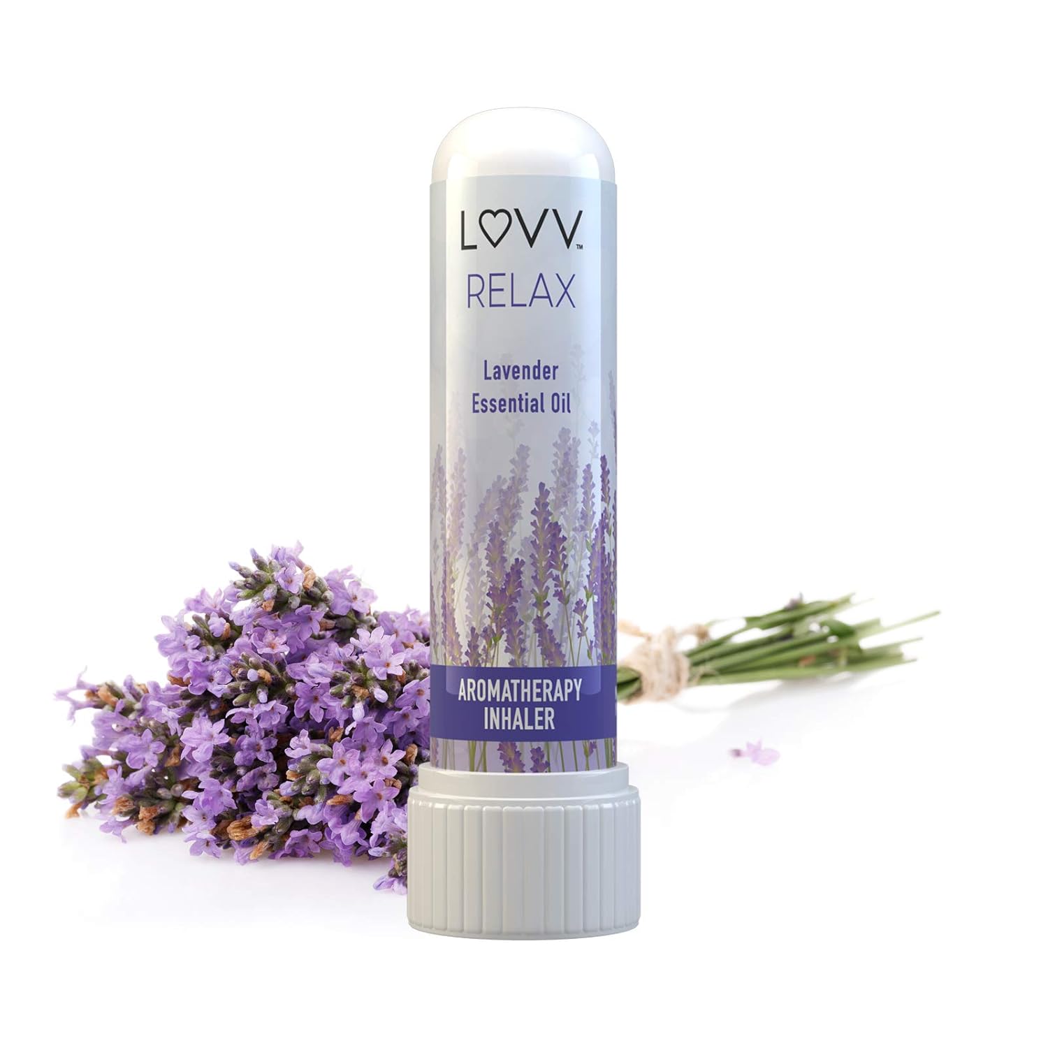 Relax Portable Lavender Aromatherapy Nasal Inhaler, aromatherapy lavender