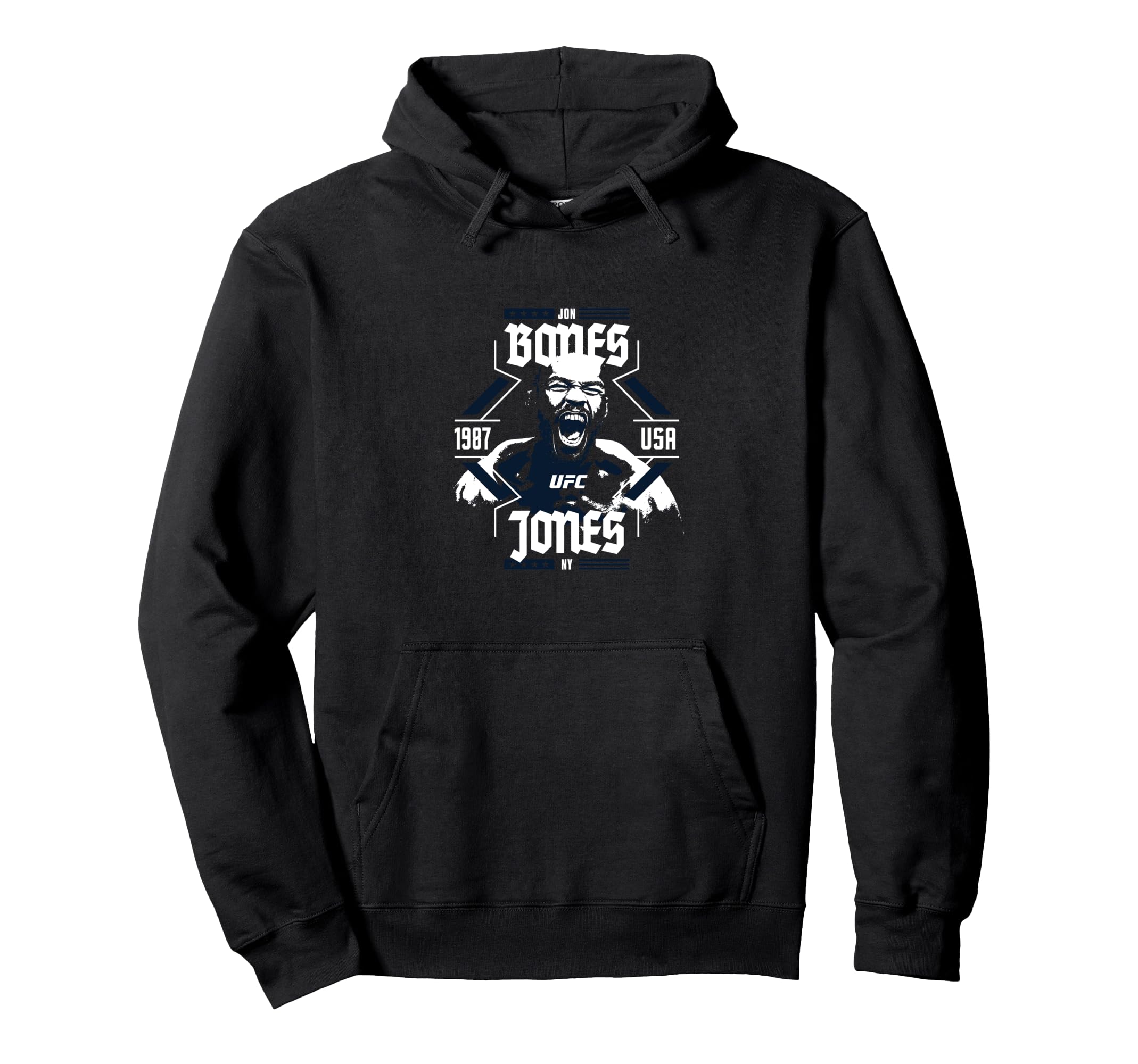 Official UFC Jon Bone Jones Scream Pullover Hoodie in Bahrain