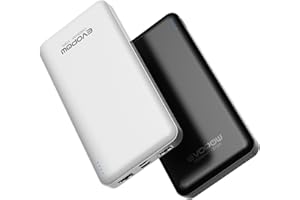 Evopow 2-Pack Portable Charger, Slimmer 10000mAh 15W Power Bank, USB C in&Out Fast Charging Battery Pack, External Portable Power Bank for iPhone 16 15 14 13 12 iPad Airpods Samsung S23 S22 Pixel etc