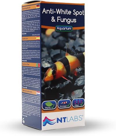 NT Labs Aquarium Anti White Spot & Fungus Treatment 100ml 500L