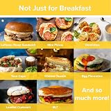 Drew&Cole Electric Breakfast Muffin Sandwich Maker High Street TV view 2