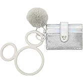 Bioworld Disney Mickey Mouse Gray 4" Wristlet Wallet