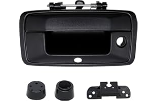 Aynaxcol Black Tailgate Handle Rear Door Liftgate Latch Handle, Replacement for Chevrolet Silverado 2016-2019, Replacement fo