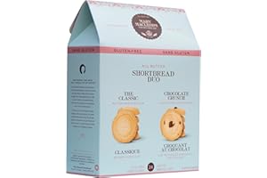 Blue Peaked Gift Box of Gluten-Free Mary Macleod's Shortbread Handcrafted, Premium, All-Butter Gluten-Free Shortbread Cookies