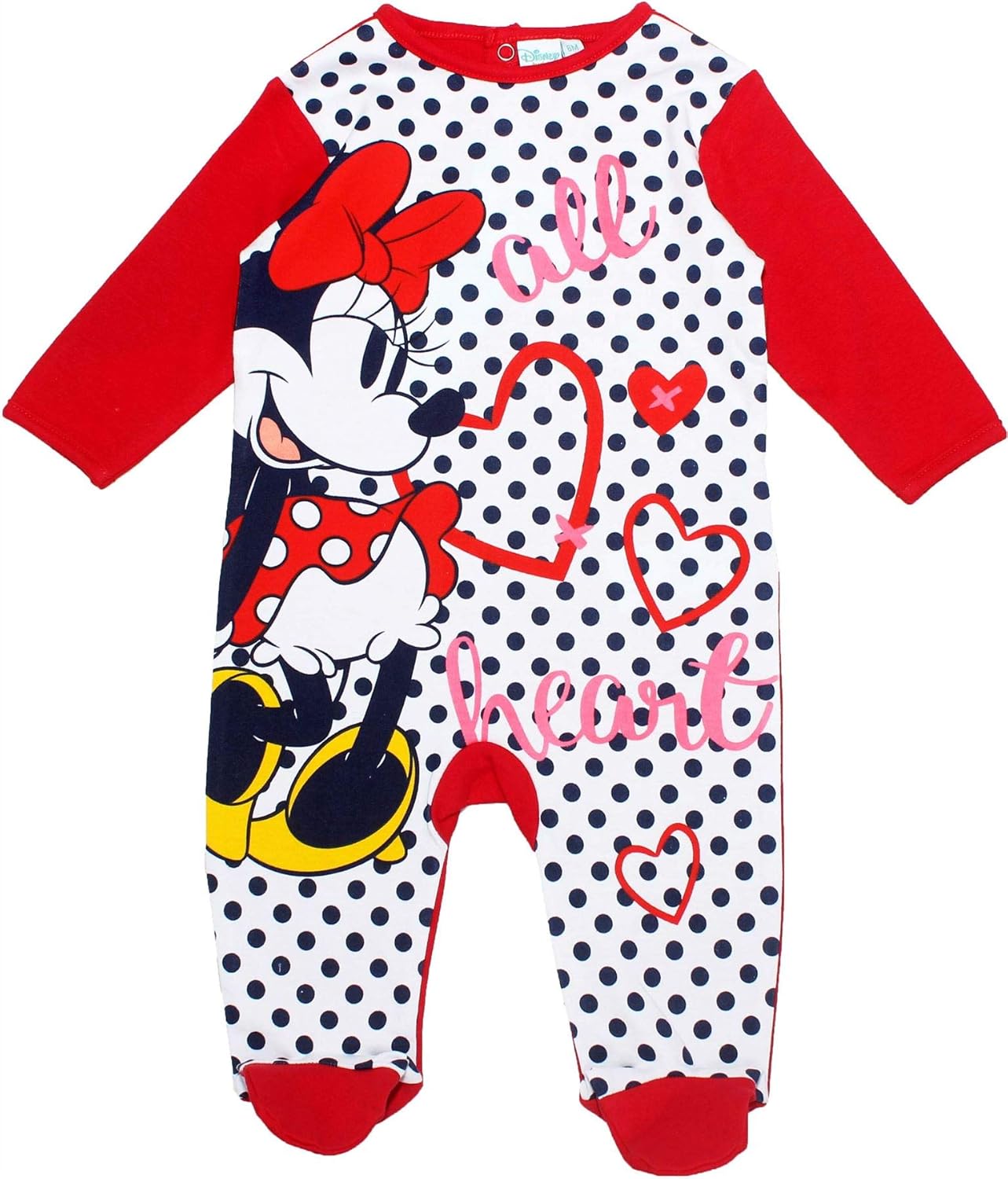 minnie mouse baby grow