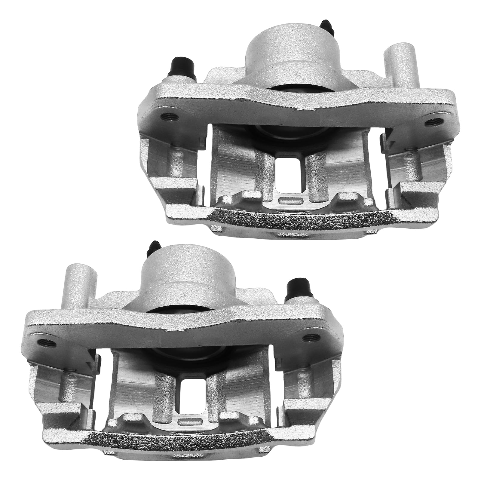 Photo 1 of Funire Front Disc Brake Caliper Assembly with Bracket Compatible with Select Mazda Models - Protege 1999-2003, Protege5 2002-2003, 1.8L/2.0L 19-B2608 19-B2609, Front Driver and Passenger Side, 2PCS