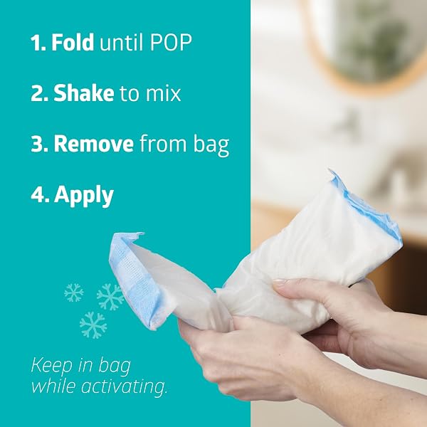 MEDLINE DELUXE PERINEAL COLD PACK WITH ADHESIVE STRIP, 4.5 INCHES X 14.25 INCHES, SOOTHES POSTPARTUM AREA, REGULAR ABSORBENCY, SINGLE USE, 1 EACH