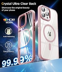 SUCGLES for iPhone 15 Pro Max Case with MagSafe