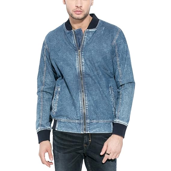 mufti blue denim jacket