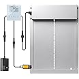 [New Generation] Automatic Chicken Coop Door Opener&Closer, Ortis Electric Auto Chicken Door Kit with Programmable Timer Controller, Infrared Sensor to Prevent Chicken from Being Crushed