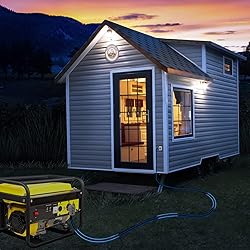 PAULINN 50 Amp Generator Cord 15FT & Power Inlet