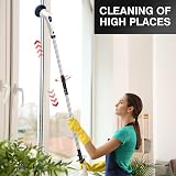Autofather Electric Spin Scrubber 9-in-1 320RPM Dual Speed Extension Arm view 7