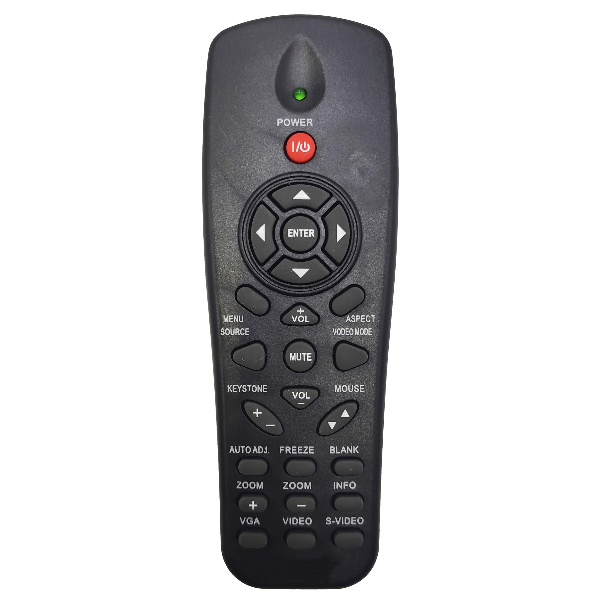 Leankle Remote Controller for Dell Projectors 1220, 1450, 1550, 1650, 1850, P318S