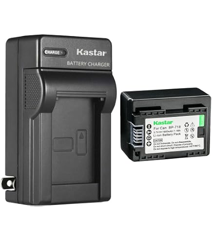 2x Batterie pour Canon Legria HF R306 HF M506 HF R36 HF M52 HF M56