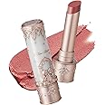 Flower Knows Little Angel Matte Lipstick,Super Soft & Ultra Silky Lip Mud Stick,Long Lasting & Moisturizing Vegan Lip Makeup for Girls&Women,Velvety Nude Peachy Finish(C03 Radiant Seraph)